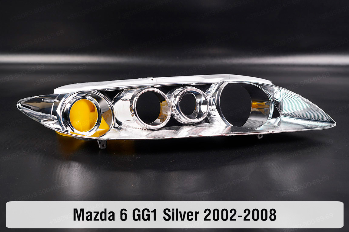 Декоративна маска Mazda 6 GG1 Silver (2002-2008) права, фото 1