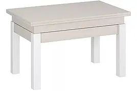 Стіл-трансформер B-Fly,  Кашемір/Білі ноги