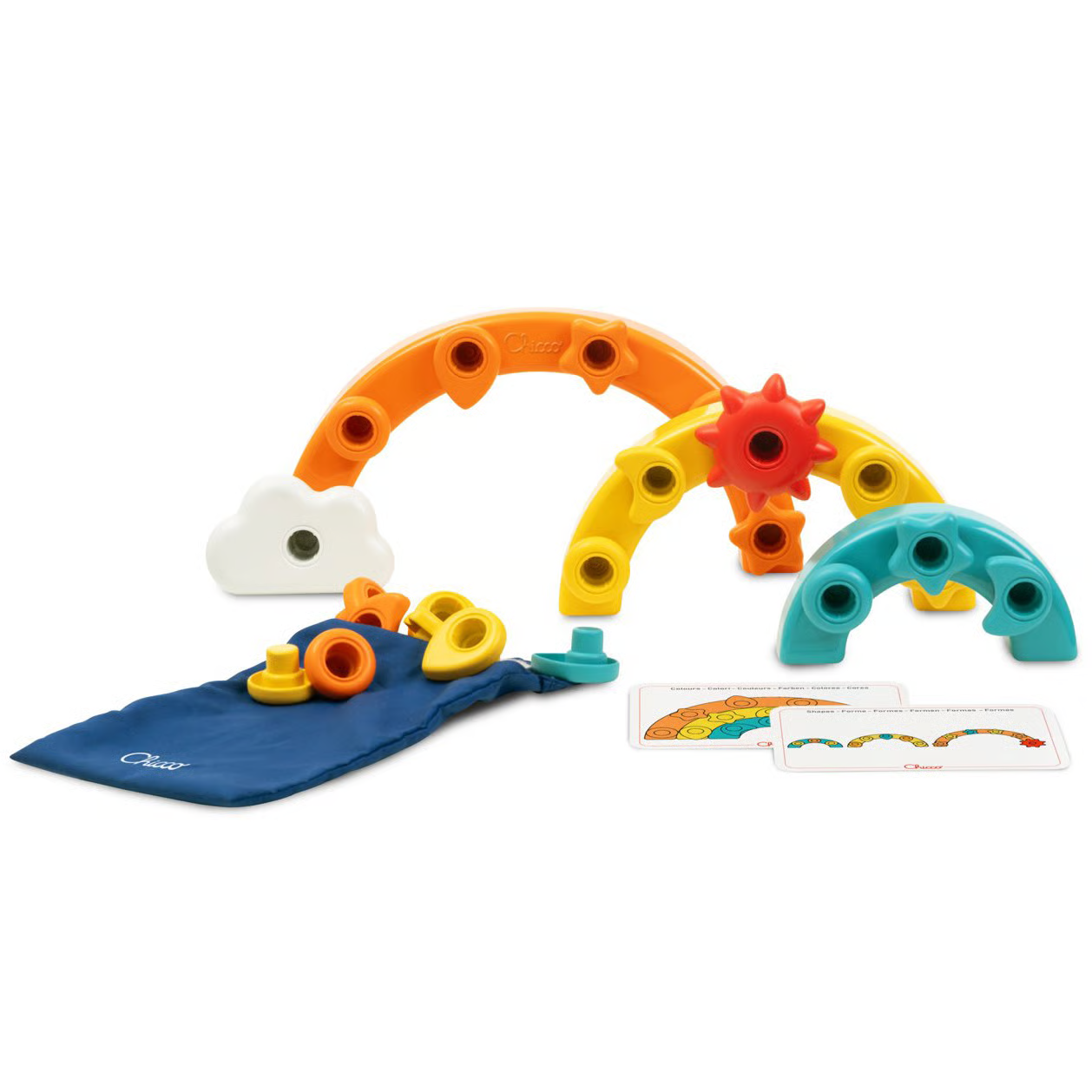 Гра развиваюча 2в1 Веселка Chicco, фото 1