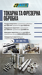 Токарна та фрезерувальна обробка