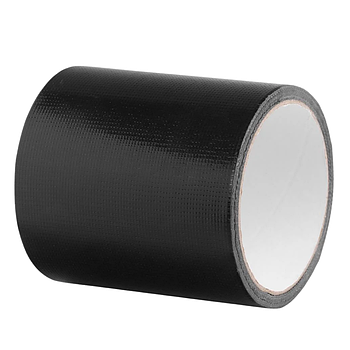 Скотч для ремонту меблів та шкіри 4 м х 10 см, Чорний /  Клейка армована стрічка / Скотч для шкіряних виробів /  Міцний скотч