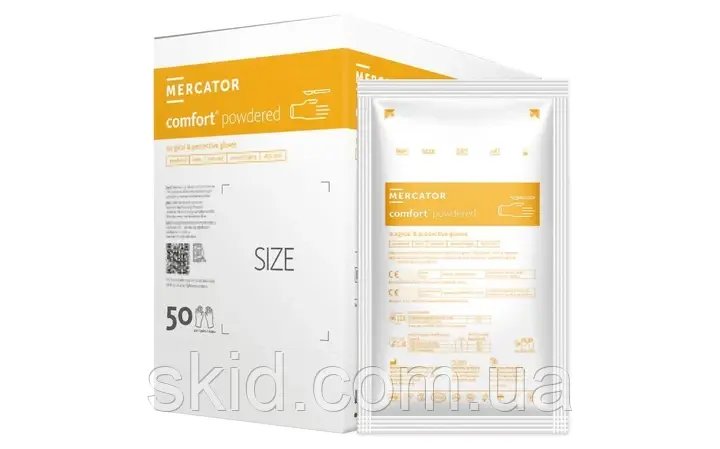 Рукавички стерильні хірургічні COMFORT р. 7, фото 1