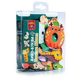Гра розвиваюча Vladi Toys магнітна. Диво-букви. Абетка. VT5411-18