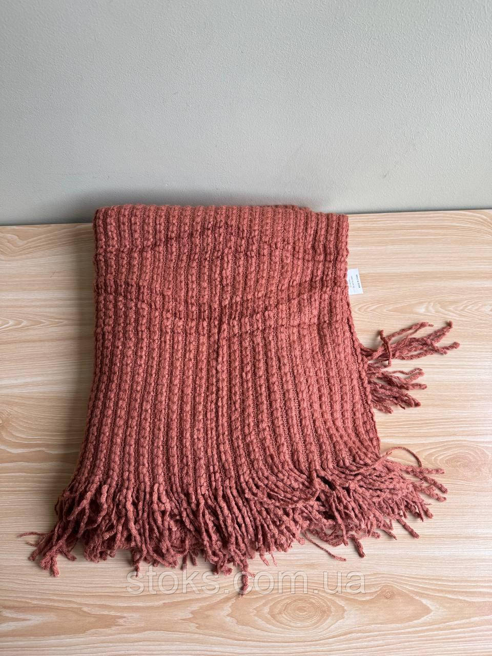 Плед з бахромою, фото 1