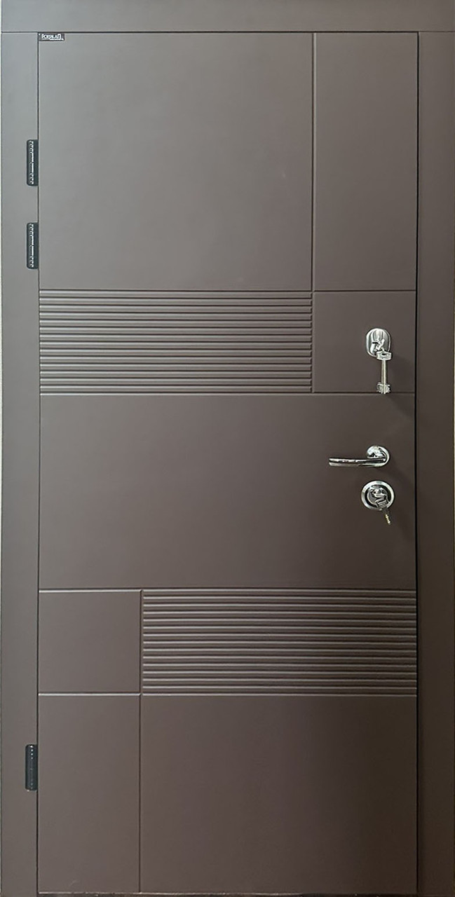 Вхідні двері для вулиці "Портала" (Люкс NEW RAL) ― модель Каліфорнія, фото 1