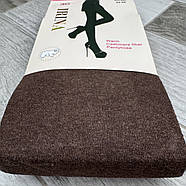 Колготки жіночі кашемір вовна Irina, 48-54 розмір, коричневі, 891, фото 2