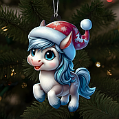 Новорічні ялинкові сувенірні подарункові іграшки магніти з дерева прикраси підвіски магнітик подарунки для групи дітей на ялинку