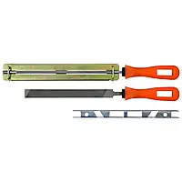 Набір для заточування ланцюгових пил, 2 напилка, 2 напрямні Technics (42-325)