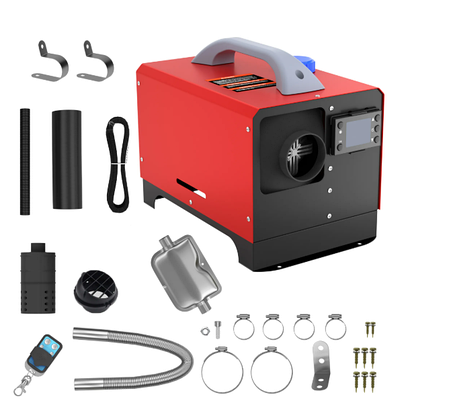 Автономний обігрівач LZQ 8 кВт / живлення 12В, фото 2