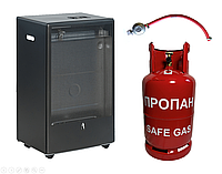 Газовий обігрівач BLUE BELLE/Q + Газовий металевий балон 27 л.