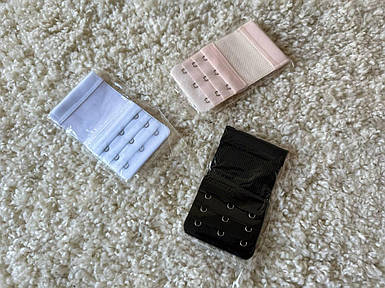 Застібка-подовжувач на 3 гачки набір 3шт