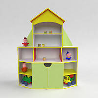 Стінка для іграшок Книжний дім — дитячі меблі від виробника