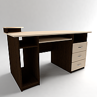 Стіл комп'ютерний з полицями і ящиками СК-5