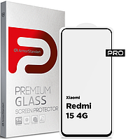 Захисне скло ArmorStandart Pro для Xiaomi Redmi 15 4G (ARM85415)
