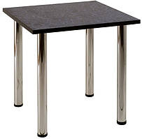 Стіл для кафе обідній на хромованих ніжках (800*800*750h). Столи для кафе та столових