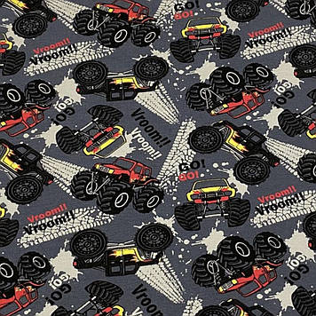 Кулір стрейч трикотаж полотно преміум класу принт машини