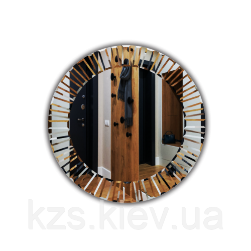 ДЗЕРКАЛО З ДЕКОРАТИВНИМИ НАКЛАДКАМИ Д-900 ММ, фото 1
