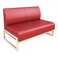 Диван для офісу Юніс на металевому каркасі від виробника