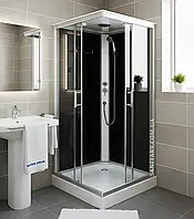 Душевой гидробокс Sunways 90х90х215 см с низким квадратным поддоном прозрачные стекла
