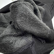 Колготки жіночі кашемір шерсть на хутрі Irina, 54-60 розмір, чорні, 9988А, фото 3