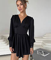 Комбинезон женский шелк-армани 42-44; 46-48 син832-723