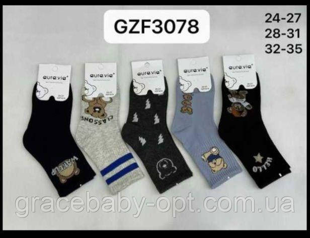 Шкарпетки для хлопчиків оптом, Aura.Via, 24/27-32/35 рр., № GZF3078, фото 1