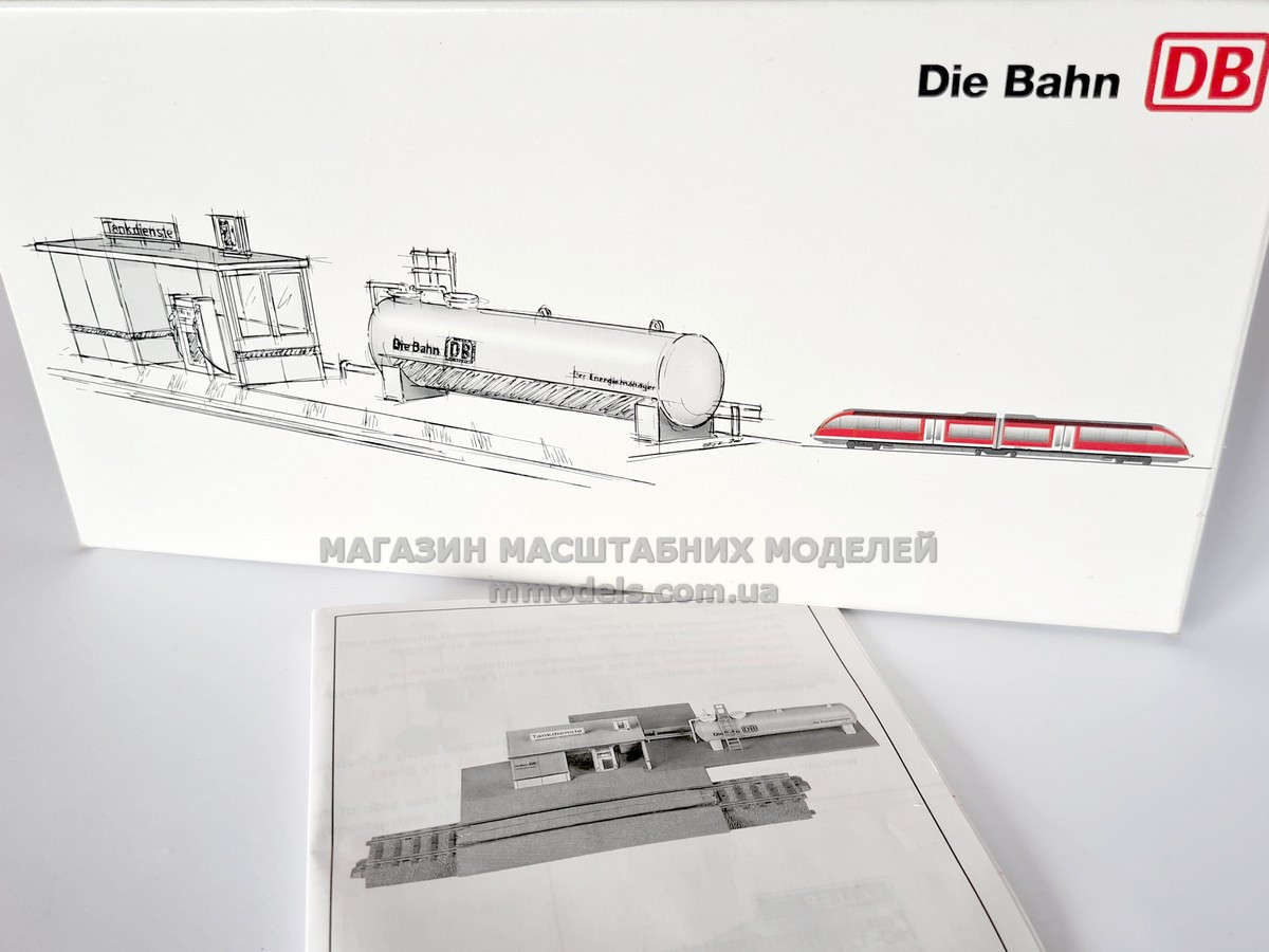 Faller 227974 Модель заправної станції для локомотивов, масштабу 1/87, H0, фото 1