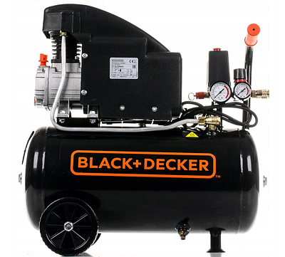 Масляний компресор BLACK+DECKER 24 л 1100 Вт
