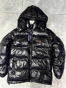 Пуховик Polo чорний Глянець