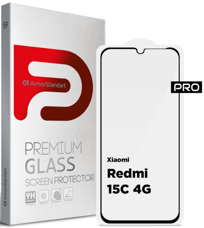 Захисне скло ArmorStandart Pro для Xiaomi Redmi 15C 4G (ARM85416)