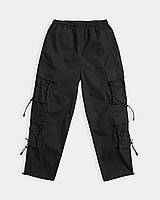 Брюки оверсайз карго мужские OGP Droop черные