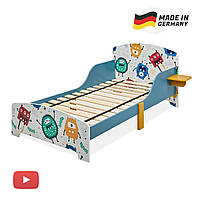 Дитяче ліжко з поличкою з маленькими монстриками 60 x 94 x 143 см Німеччина