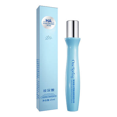 Опт 3 шт. Поживна Сироватка-Роллер Оne Spring з Гіалуроновою Кислотою та Вітаміном С, від сухості шкіри, набряклості, 15ml