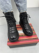 Черевики зимові жіночі MeegoComfort OX63329-1Z Black чорні на високій платформі 36, фото 6