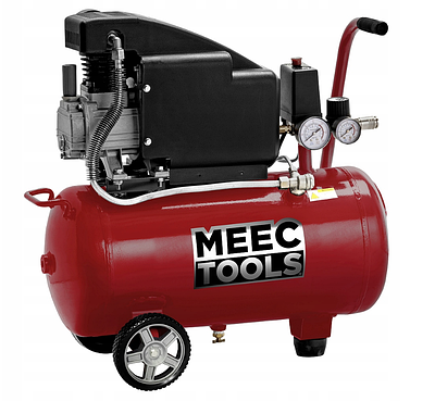Масляний компресор Meec Tools 24 л, 1000 Вт