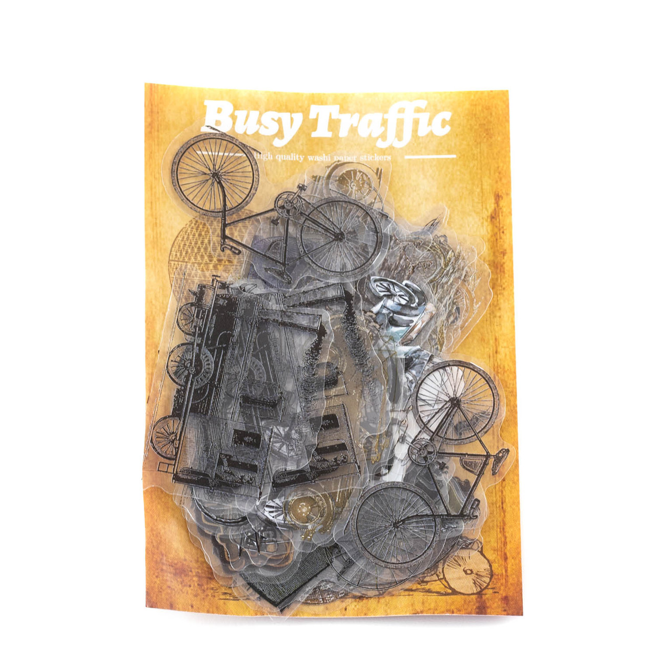 Наліпки Транспорт 60 шт NKL254, фото 1