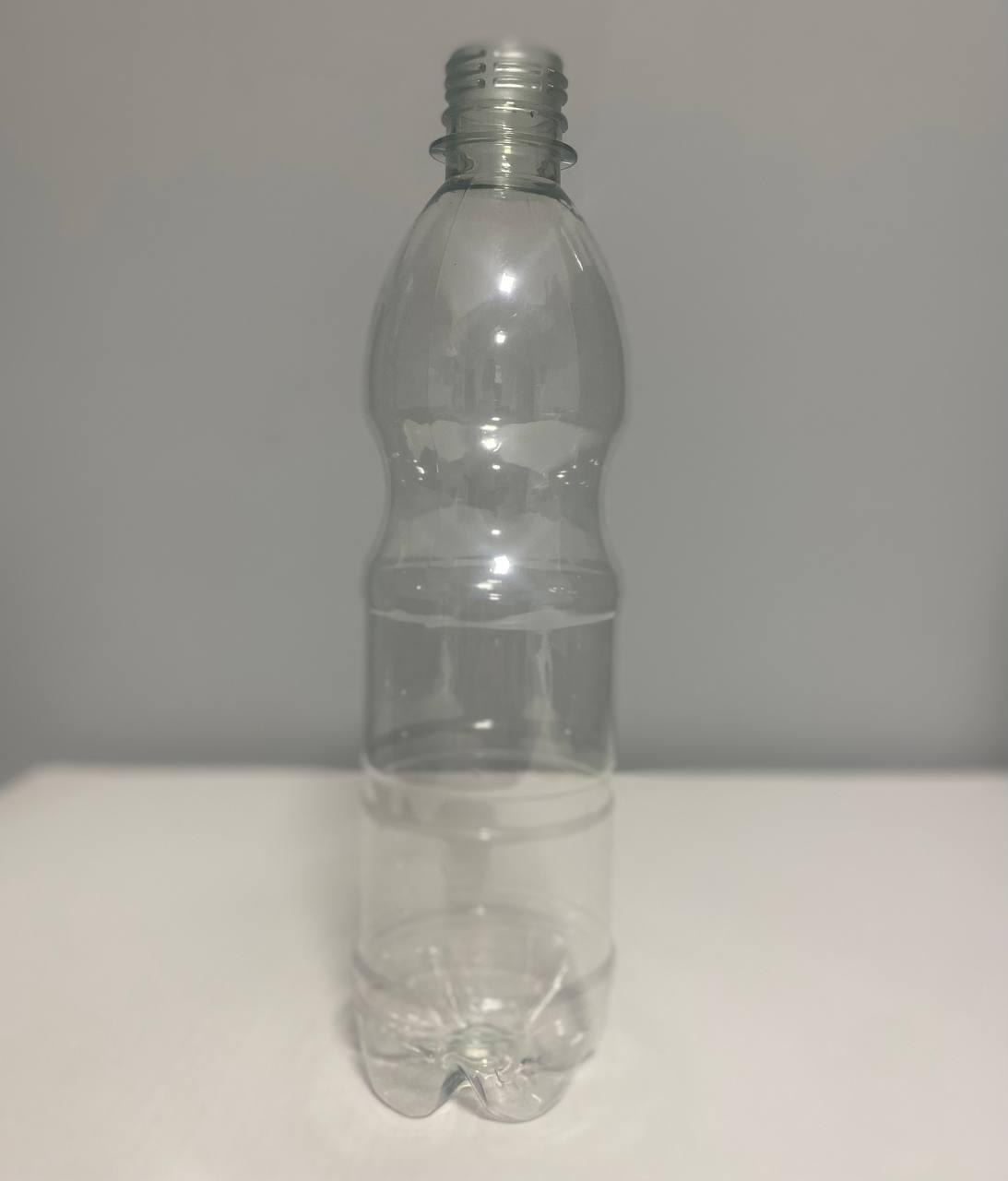 Пляшка 0,5 л ПЕТ (28 мм горло) + КРИШКА, фото 1