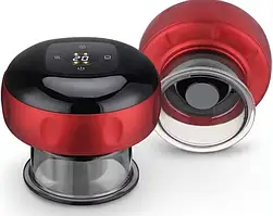 Електричний вакуумний баночний масаж, масажер для тіла з ефектом банок USB