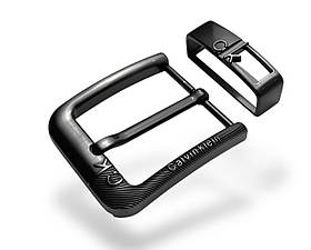 Ремінна пряжка з тренчем Calvin Klein 40мм М-32031 колір Темний-нікель