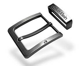 Ремінна пряжка з тренчем Calvin Klein 40мм М-32032 колір Темний-нікель