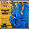 Боксерські рукавиці PowerPlay 3089 Alpha Сині 12 унцій, фото 4