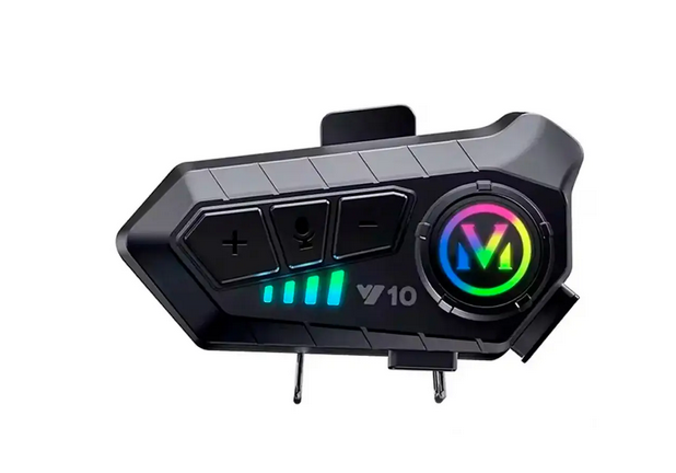 Мотогарнітура Bluetooth SNR Y10 — водонепроникна гарнітура для шолома з мікрофоном і динаміками, фото 1