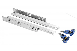 Направляюча GTV MODERN SLIDE PRO (ДСП-16/18mm) L-400 з дотягом нижнього монтажу 3D кріплення фасаду