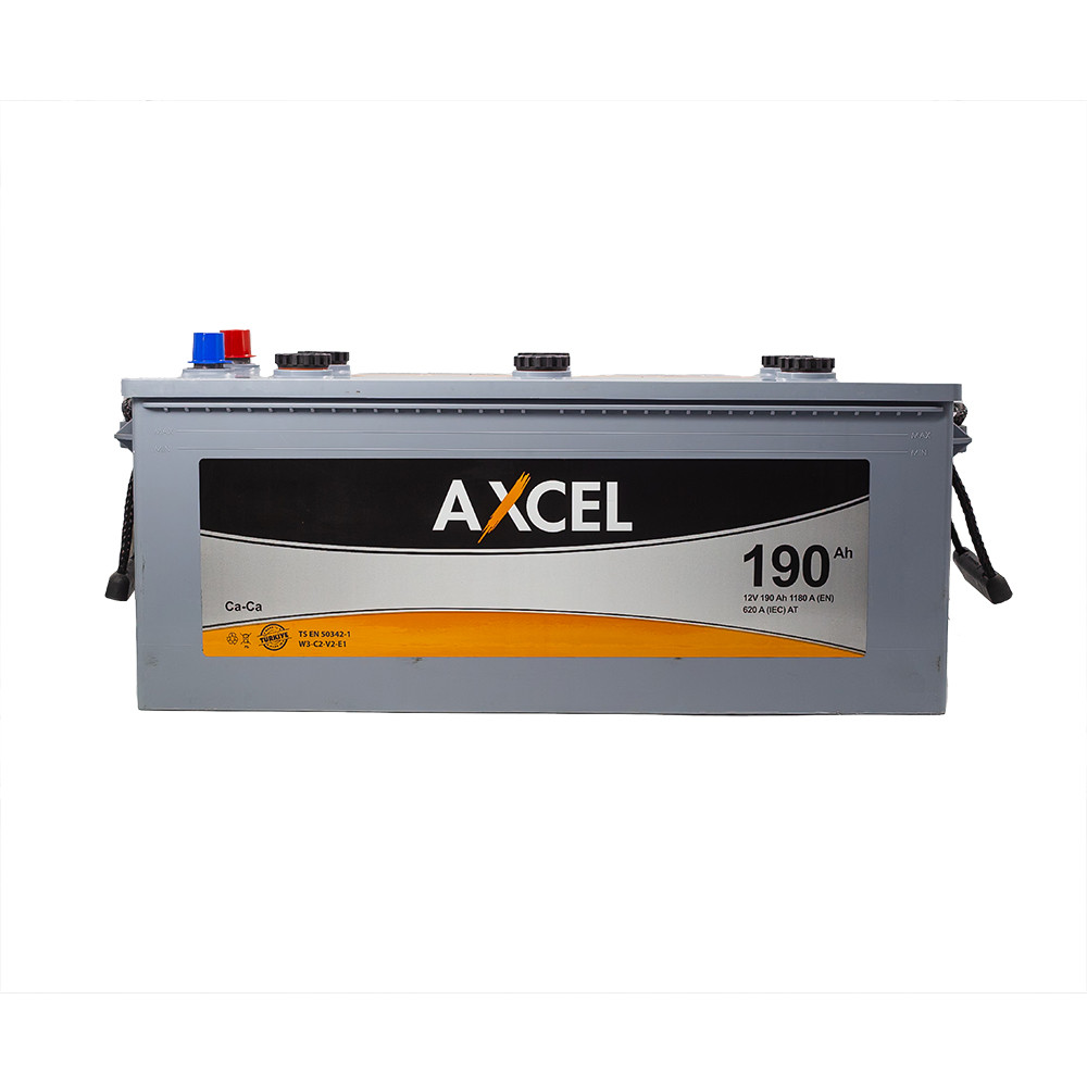 Акумулятор AXCEL 190A +лів. (B) (1180 пуск) MF