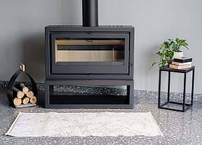 Піч камін Bella Thalia Iskra XL на дровах з великим склом, фото 4