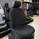 Накидки на передній ряд CarFashion, модель Kant, чорний, фото 5