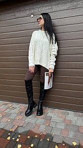 Чоботи жіночі, чорні 37