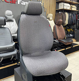 Накидки на передній ряд CarFashion, модель Kant, сірий
