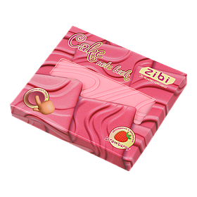 Блокнот ZiBi ароматизований CAKE, 90х90мм, 80 арк., нелін., Soft touch обкл
