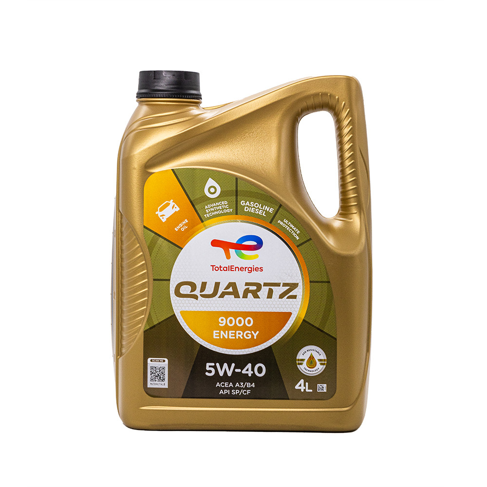 Моторна олива Total QUARTZ 9000 Energy 5w40 4л/3,53 кг SN/CF A3/B4
